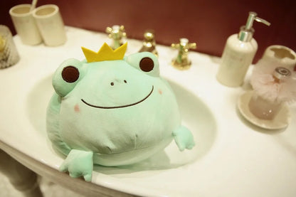 Royalkie: Royal Frog Plush for Magical Baby Moments