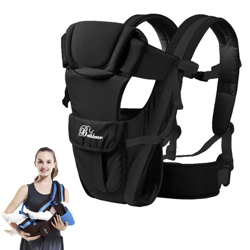 Nestimi: Versatile Baby Carrier with 6 Positions & Comfort