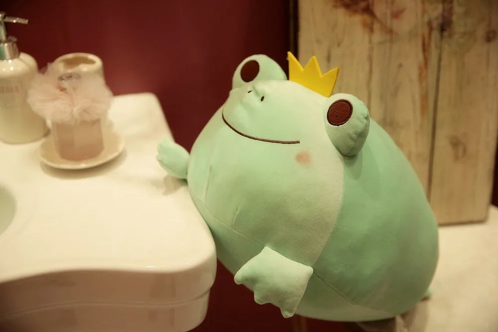 Royalkie: Royal Frog Plush for Magical Baby Moments