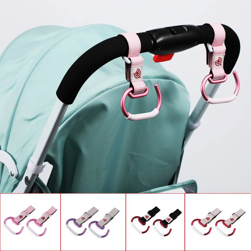 SnapNest: Sleek, Multi Color Baby Stroller Hook for Modern Parents