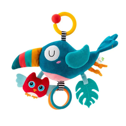 Hangoo: Animal-Themed Hanging Sensory Toy for Baby Stimulation