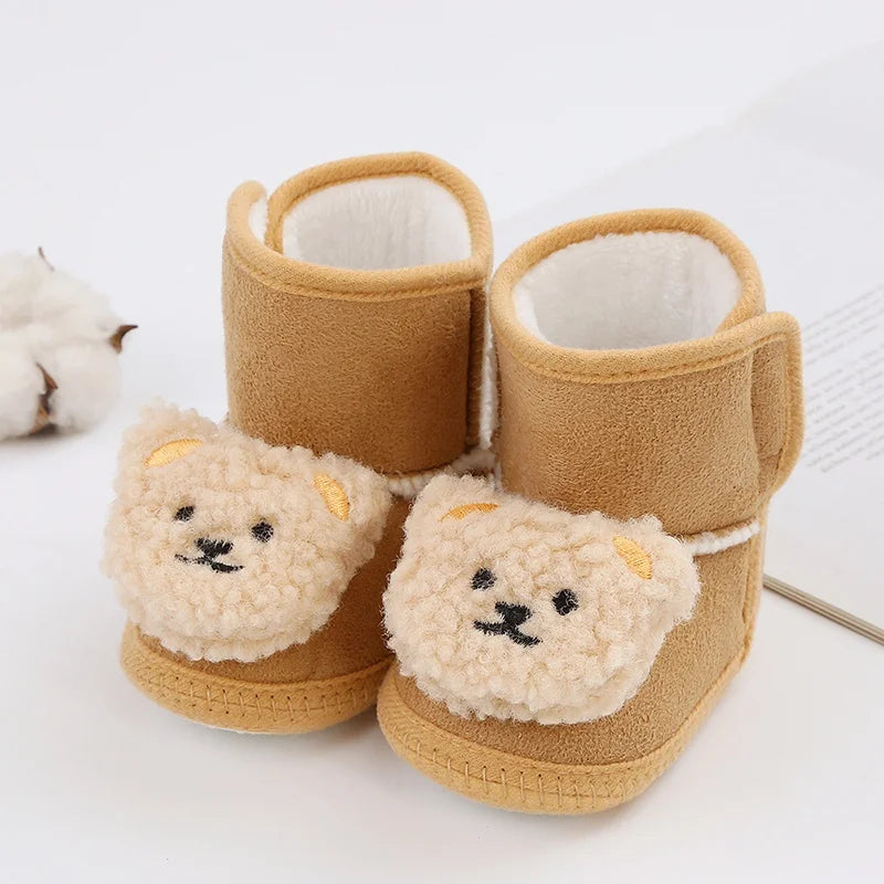 Huzzy: Stylish, Cozy, and Secure Baby Winter Boots