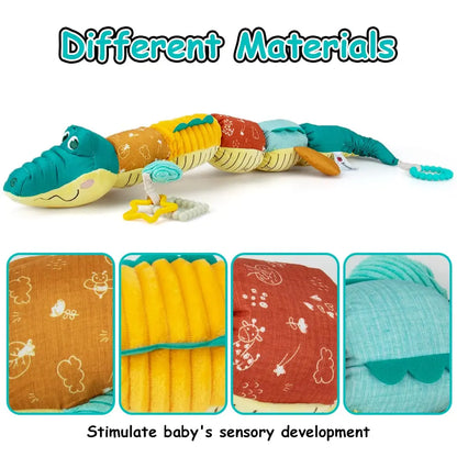 Lungo: Long Sensory Plush Toy for Ultimate Baby Engagement