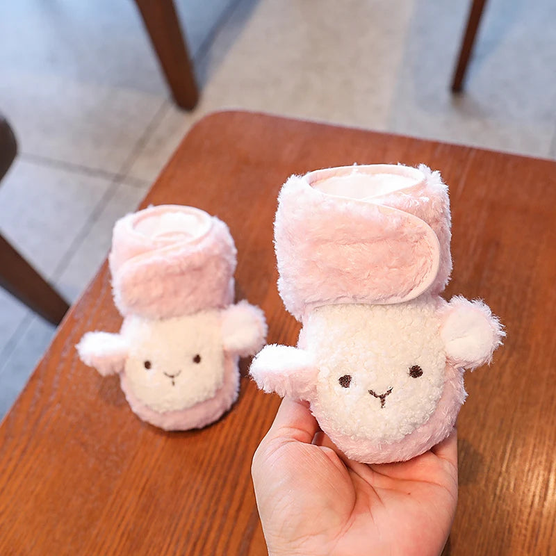 Woudz: Adorable and Cozy Baby Winter Boots with Animal Patch