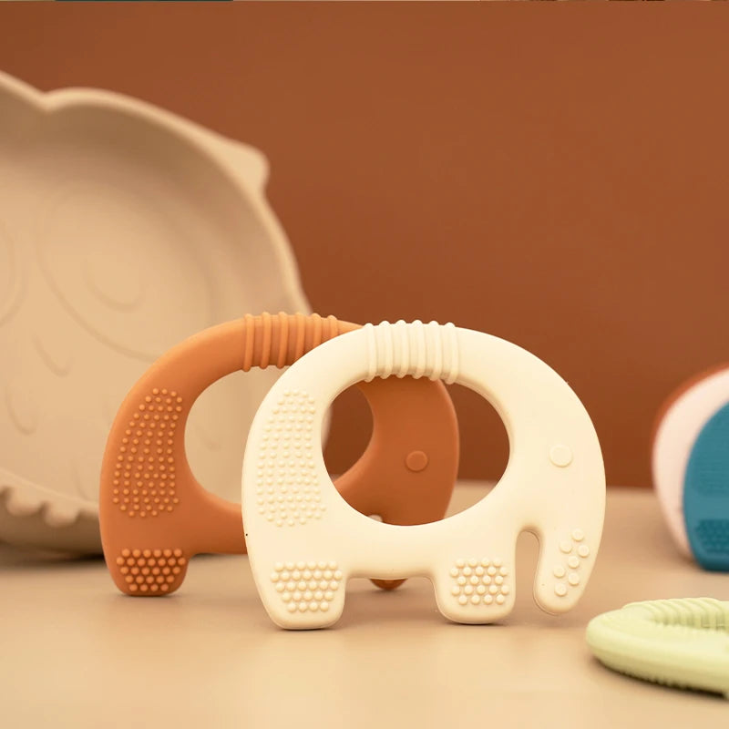 Elephanie: Safe, Soothing, and Playful Teething Toy for Happy Babies