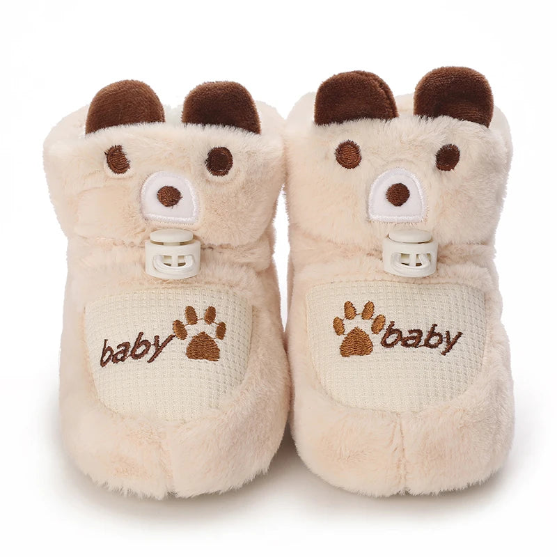 Woudz: Adorable and Cozy Baby Winter Boots with Animal Patch