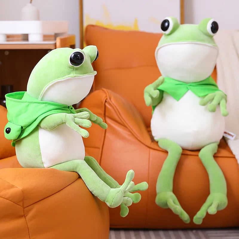 Froggie: Comforting Frog Plush for Growing Toddlers