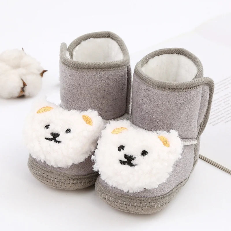 Huzzy: Stylish, Cozy, and Secure Baby Winter Boots