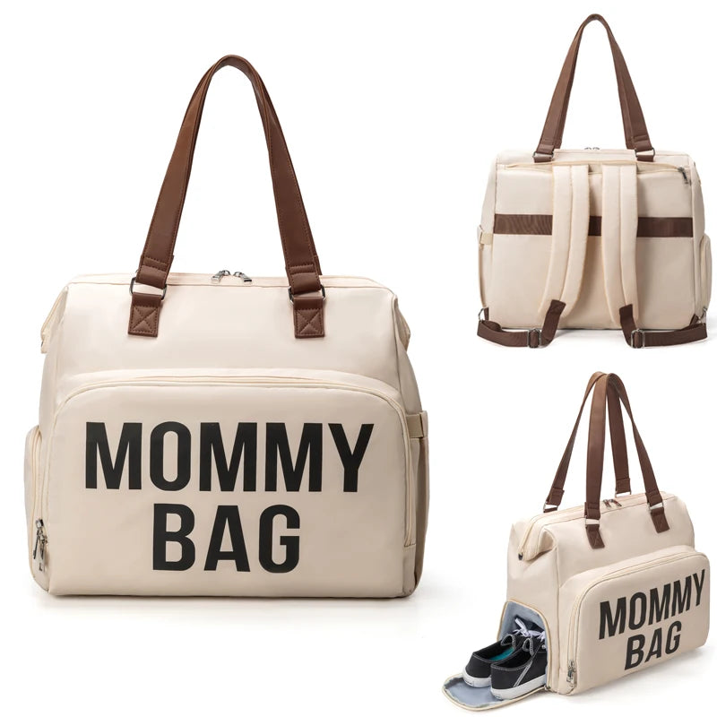 Kiddio: Premium 3-Piece Diaper Bag Set for Mothers