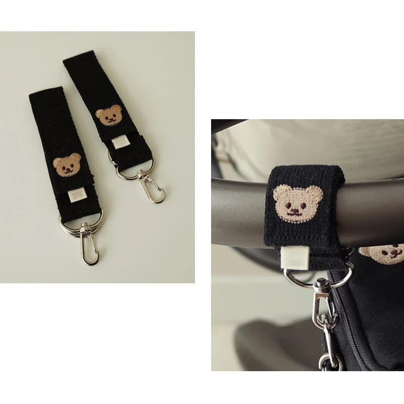 Bealster: Stylish, Durable Animal-Themed Stroller Hook for Parents