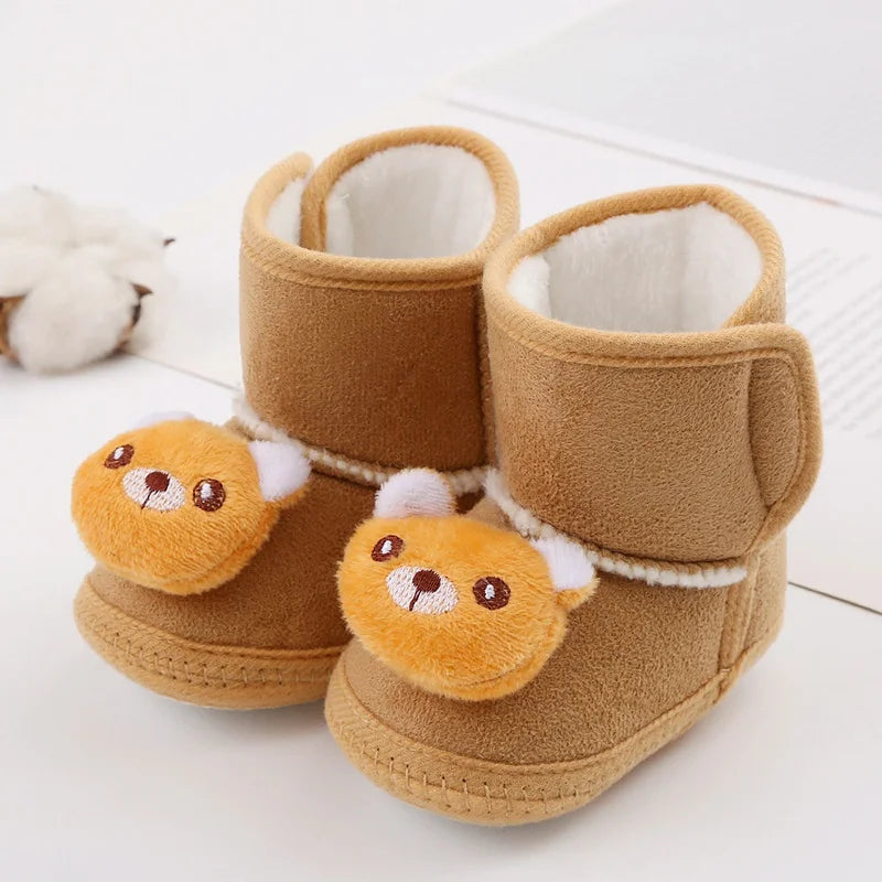 Huzzy: Stylish, Cozy, and Secure Baby Winter Boots