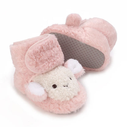 Woudz: Adorable and Cozy Baby Winter Boots with Animal Patch