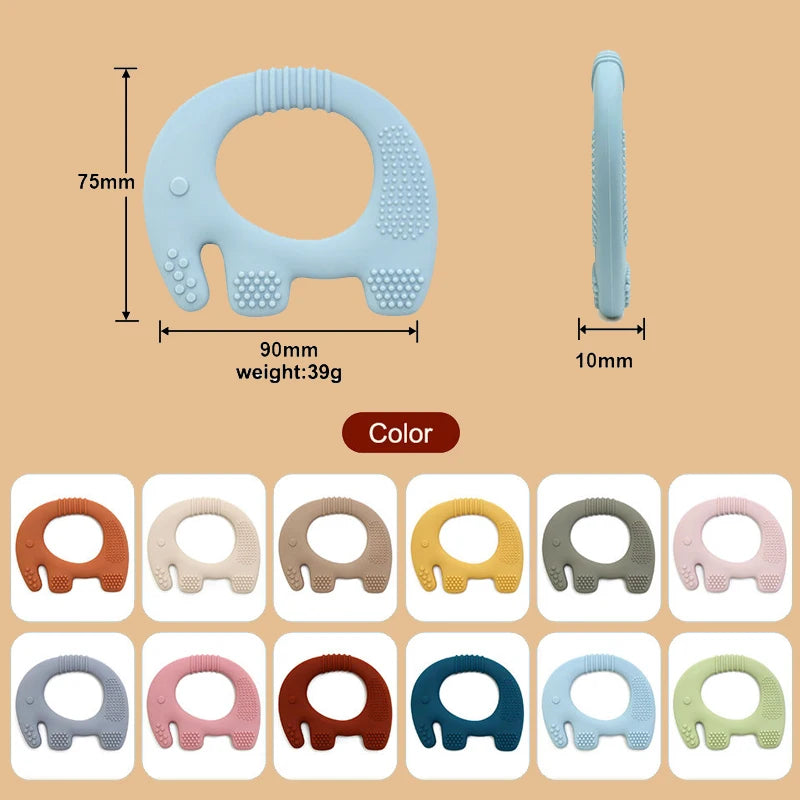 Elephanie: Safe, Soothing, and Playful Teething Toy for Happy Babies