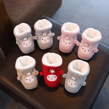 Sanrizz: Adorable Sanrio-Inspired Baby Winter Boots with Straps