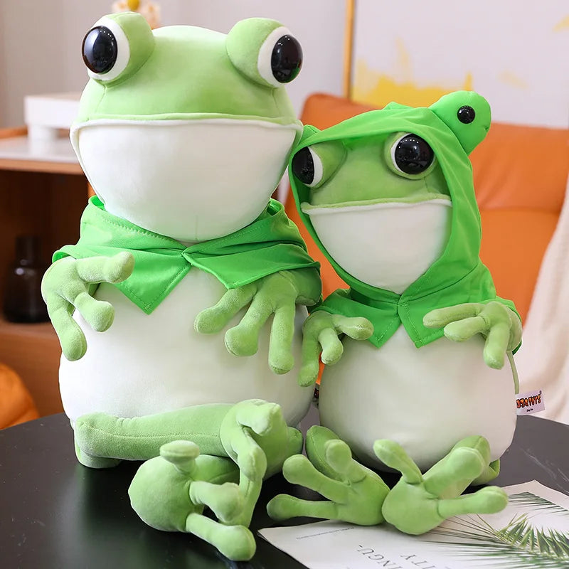 Froggie: Comforting Frog Plush for Growing Toddlers