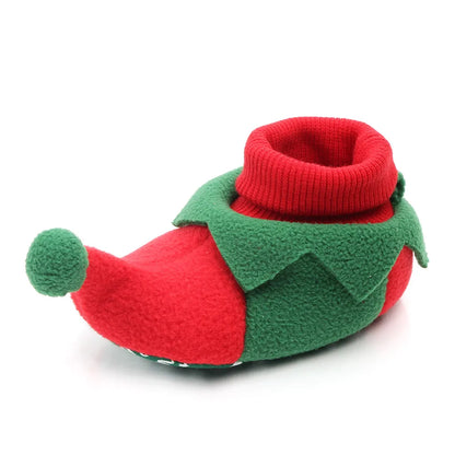 XmasFeet: Adorable and Cozy Christmas-Themed Baby Winter Shoes