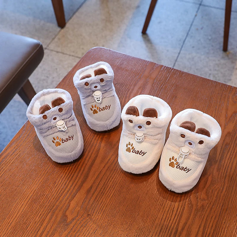 Woudz: Adorable and Cozy Baby Winter Boots with Animal Patch