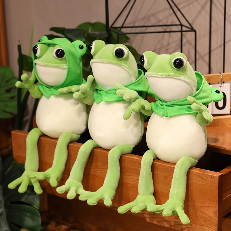 Froggie: Comforting Frog Plush for Growing Toddlers