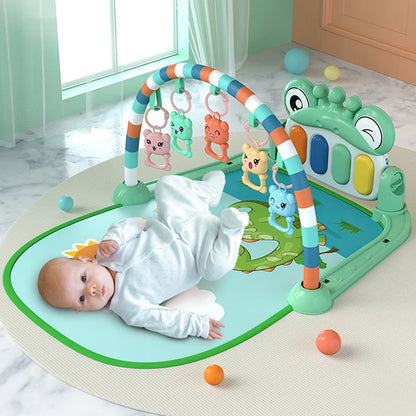 Zigglie: Luxury Dinosaur-Themed Playmat for Tummy Time and Baby Development