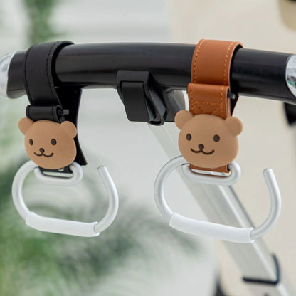 Beag: Stylish, Durable Animal-Themed Stroller Hook for Parents