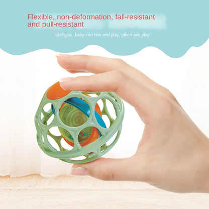 Baltod : Colorful Rattle Ball for Soothing Teething Relief and Fun Playtime