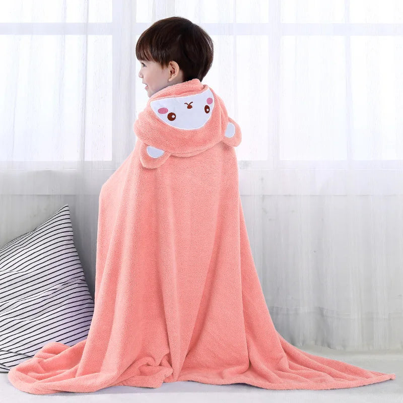 Bubbli: Snuggly Hooded Towel (Cloak) for Babies and Toddlers