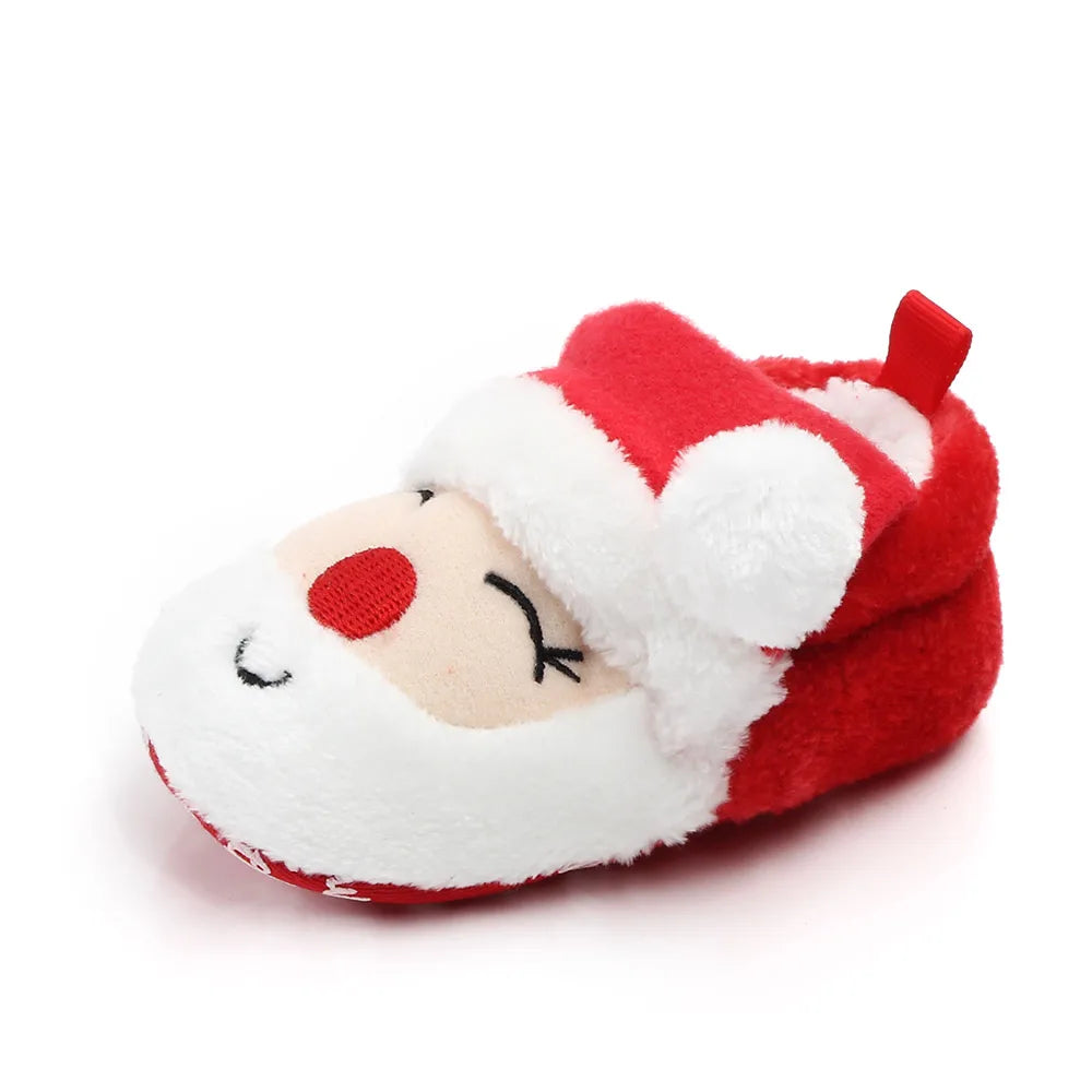 XmasFeet: Adorable and Cozy Christmas-Themed Baby Winter Shoes