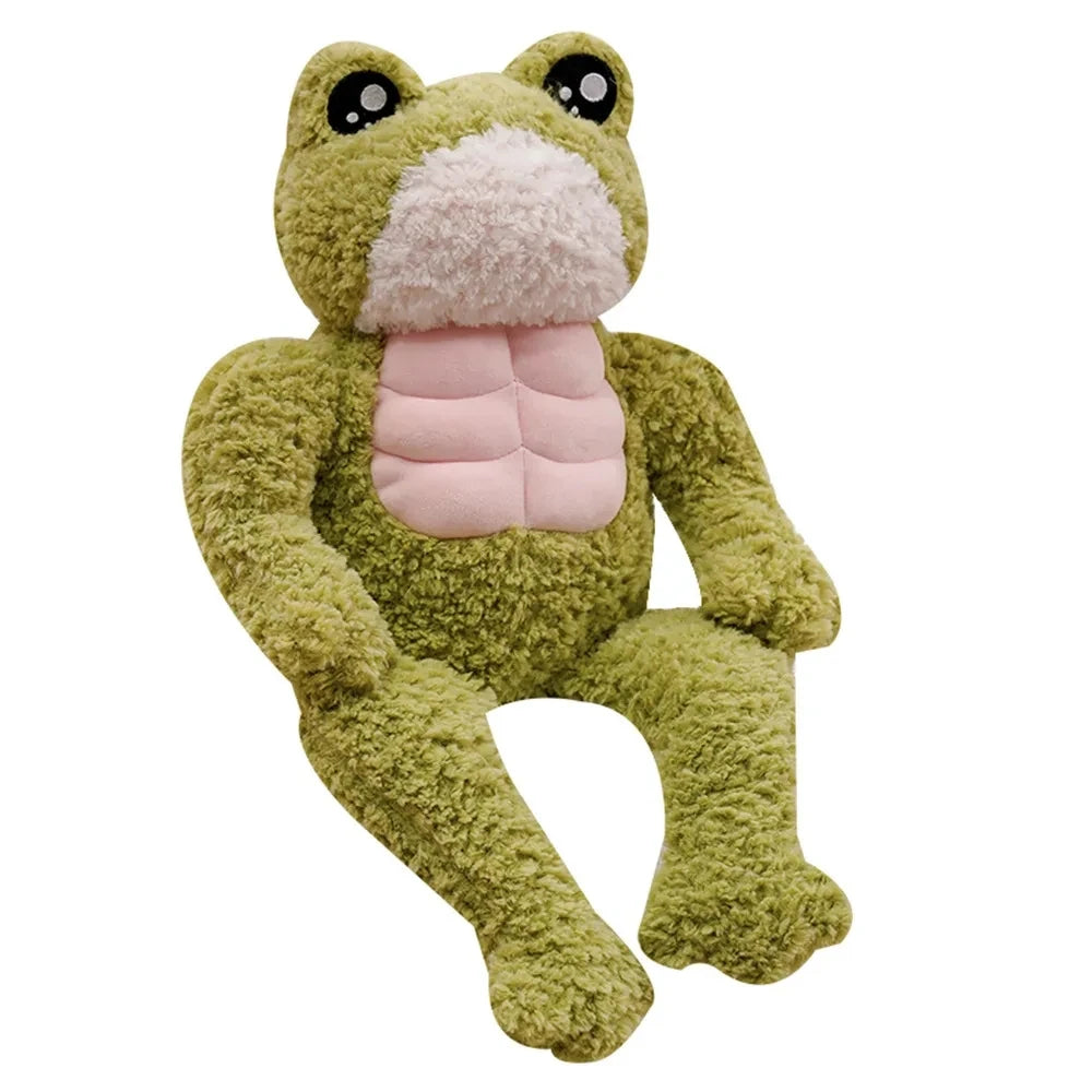 Croaki: Playful Frog with Muscle Plush for Happy Baby Smiles