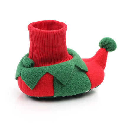 XmasFeet: Adorable and Cozy Christmas-Themed Baby Winter Shoes