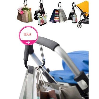 Holdi: Sleek, Durable, Universal Stroller Hook for Parents