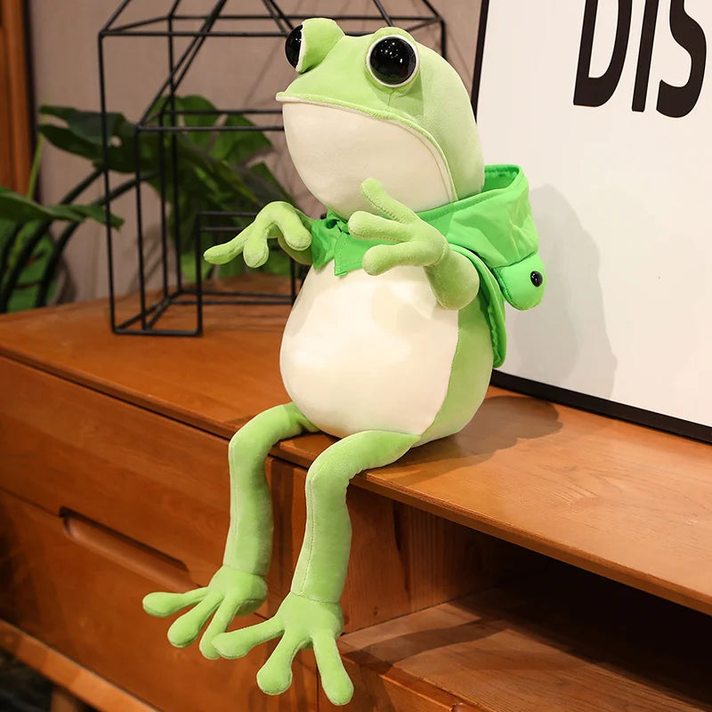 Froggie: Comforting Frog Plush for Growing Toddlers