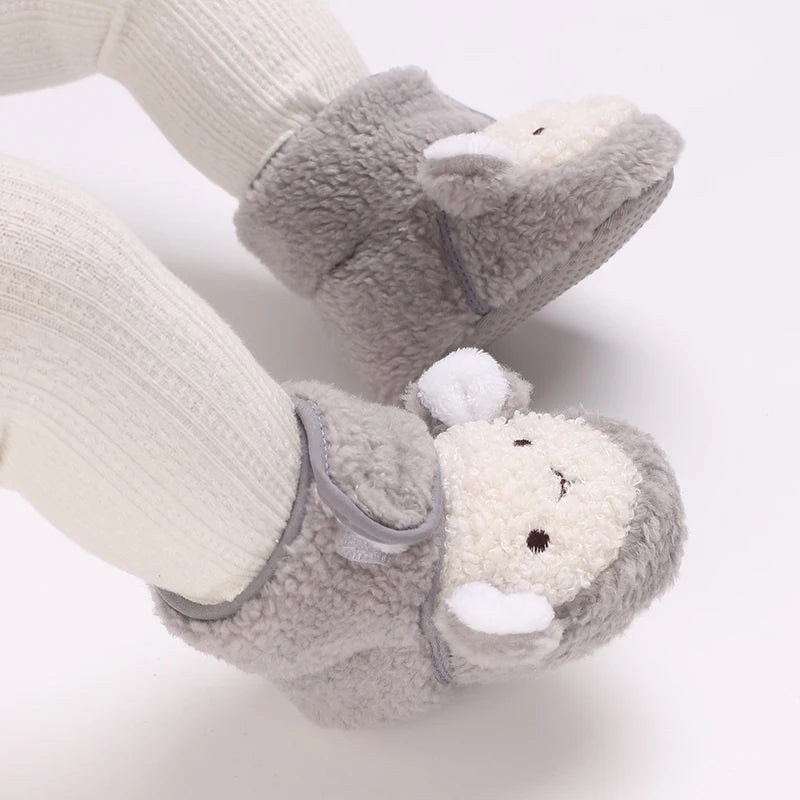 Woudz: Adorable and Cozy Baby Winter Boots with Animal Patch