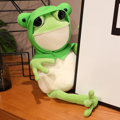 Froggie: Comforting Frog Plush for Growing Toddlers