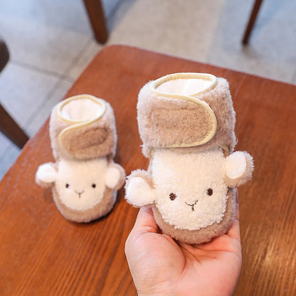 Woudz: Adorable and Cozy Baby Winter Boots with Animal Patch