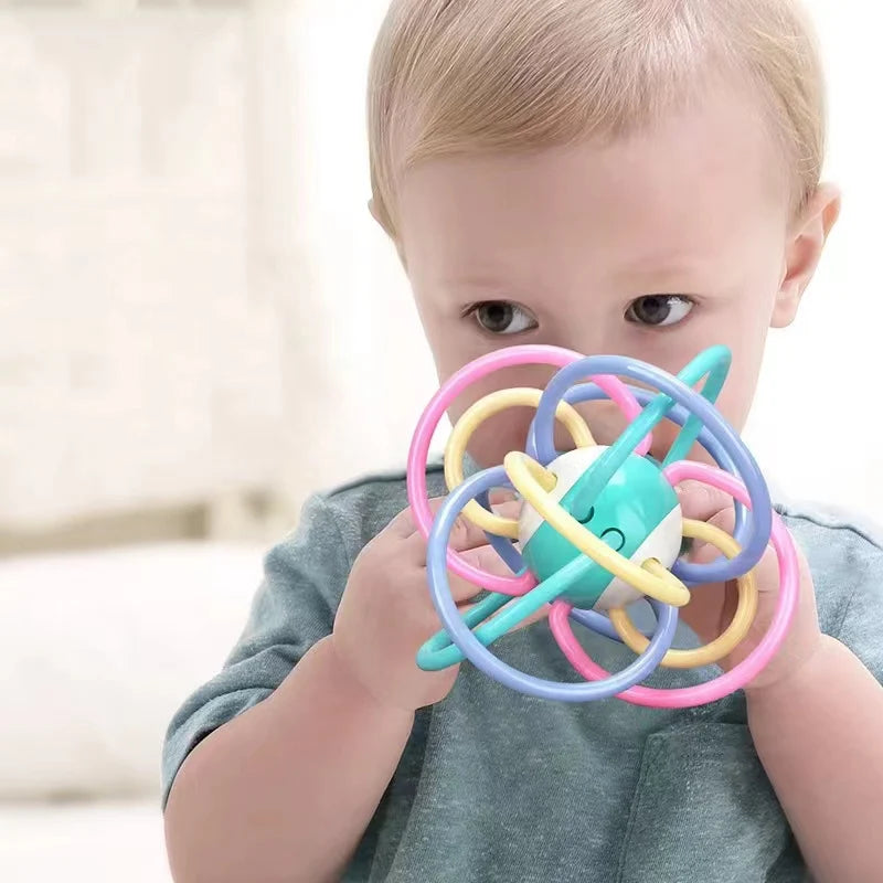 Balby: Colorful Ball for Soothing Teething Relief and Fun Playtime