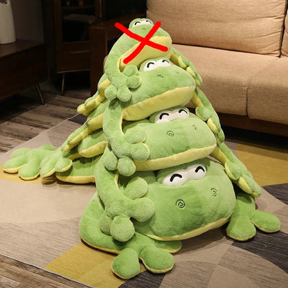 Toadie: Cuddly Frog Plush in Three Perfect Sizes