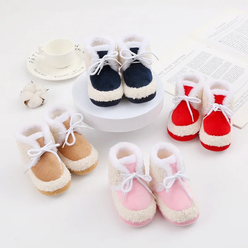 Huzzy: Stylish, Cozy, and Secure Baby Winter Boots