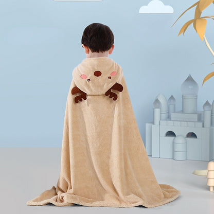 Bubbli: Snuggly Hooded Towel (Cloak) for Babies and Toddlers