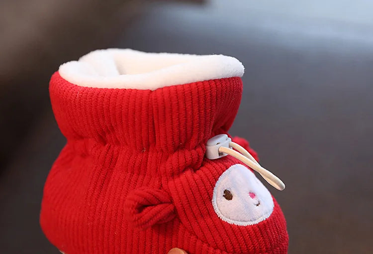 Sanrizz: Adorable Sanrio-Inspired Baby Winter Boots with Straps