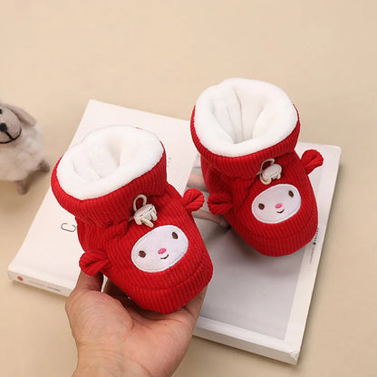 Sanrizz: Adorable Sanrio-Inspired Baby Winter Boots with Straps