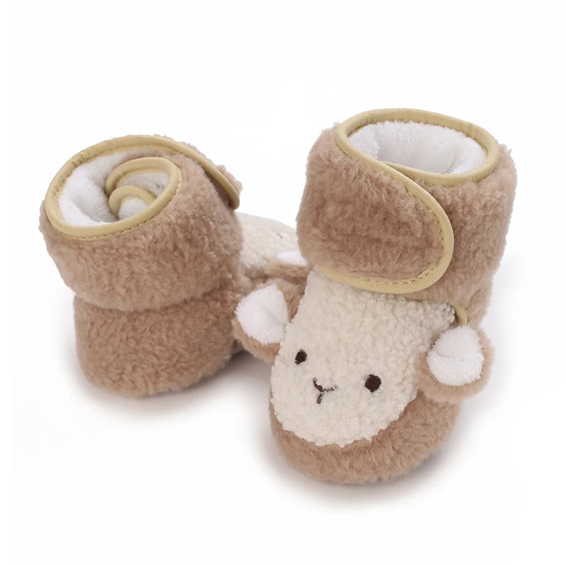 Woudz: Adorable and Cozy Baby Winter Boots with Animal Patch