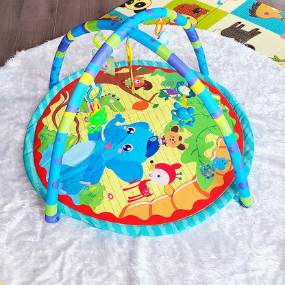 Wobblio: The Ultimate Round Baby Playmat for Growth and Fun