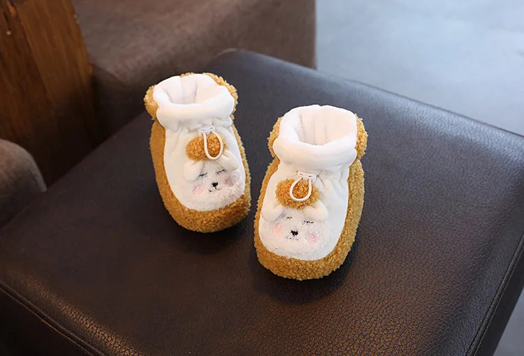 Sanrizz: Adorable Sanrio-Inspired Baby Winter Boots with Straps