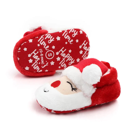 XmasFeet: Adorable and Cozy Christmas-Themed Baby Winter Shoes