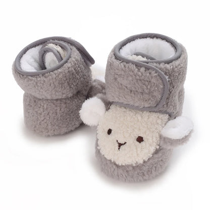 Woudz: Adorable and Cozy Baby Winter Boots with Animal Patch