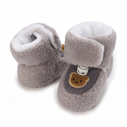 Woudz: Adorable and Cozy Baby Winter Boots with Animal Patch