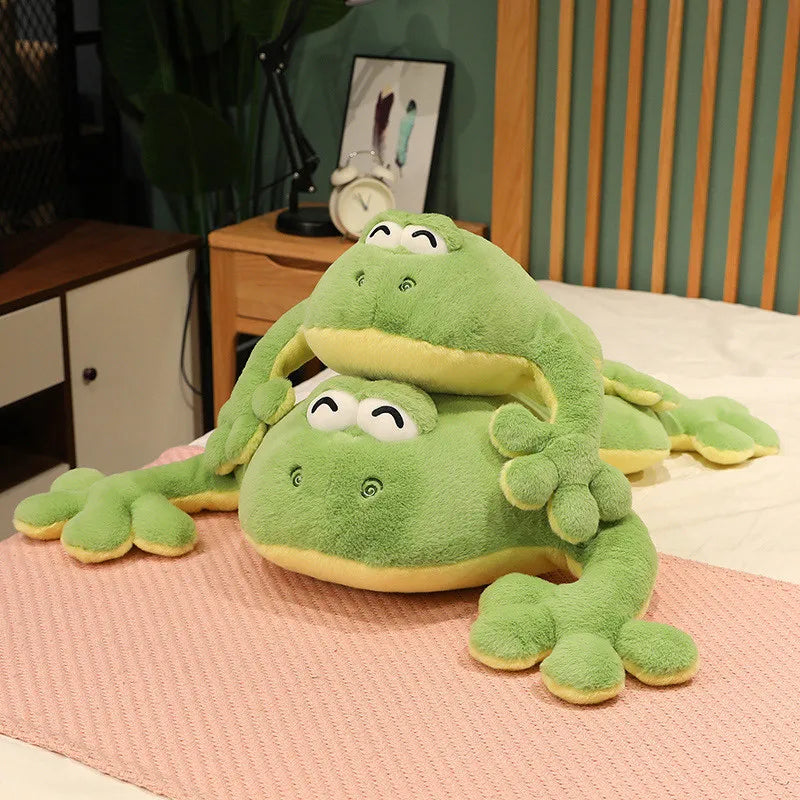 Toadie: Cuddly Frog Plush in Three Perfect Sizes