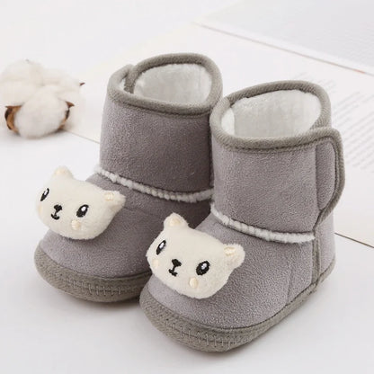 Huzzy: Stylish, Cozy, and Secure Baby Winter Boots