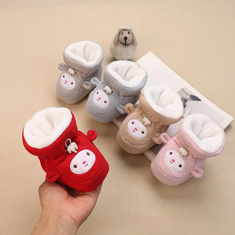 Sanrizz: Adorable Sanrio-Inspired Baby Winter Boots with Straps