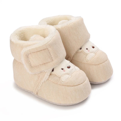 Woudz: Adorable and Cozy Baby Winter Boots with Animal Patch